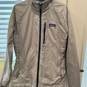 Patagonia gray reversible jacket